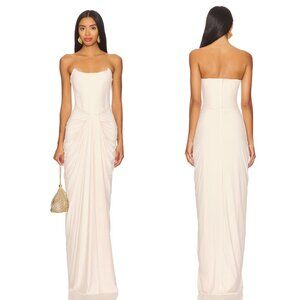 NEW Deme by Gabriella Pearl Gown Off White Bridal Wedding Formal Wedding Dress